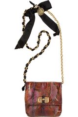Lanvin Python Happy Mini Pop Bag