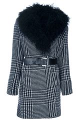 Michael Kors Houndstooth Coat