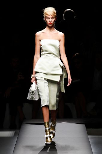 Prada Spring 2013 Runway Look 38 - Lyst