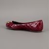 Tory Burch Quinn Ballet Flat in Purple (bordeaux) - Lyst