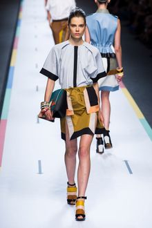Fendi Spring 2013 Runway Look 3 - Lyst