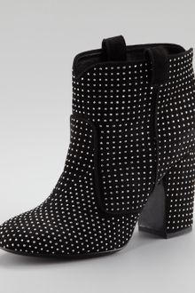 Laurence Dacade Pete Suede Studded Bootie - Lyst