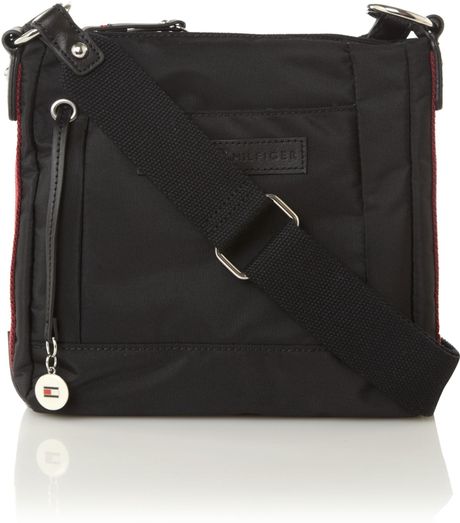 Tommy Hilfiger Aimee Crossbody Bag in Black