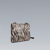 Zara Zebra Clutch with Chain in Animal (two-tone) - Lyst