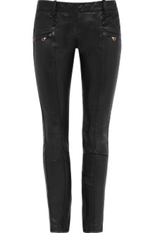 Balmain Leather Pants - Lyst