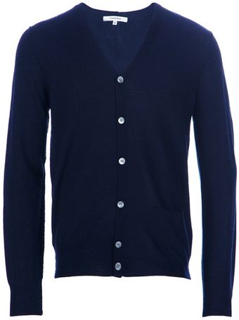 Carven Vneck Cardigan - Lyst