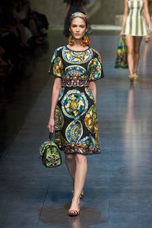 Dolce & Gabbana Spring 2013 Runway Look 53 - Lyst