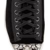 Miu Miu Velvet Hightop Sneakers in Black - Lyst