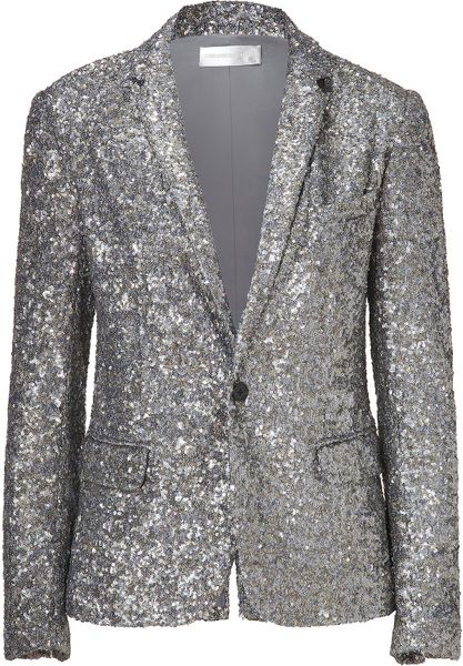 zadig voltaire sequin blazer