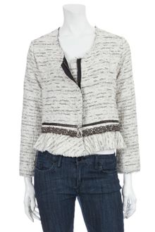 Dolan Embellished Peplum Jacket - Lyst