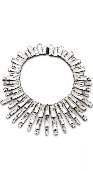Noir Jewelry Nightfall Statement Collar - Lyst