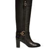 Tory Burch Elina Leather Boots in Brown - Lyst