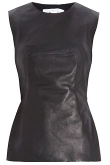 Alexander Wang Shell Pleat Back Top - Lyst