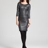 Alice + Olivia Dress Charnele Open Mesh Back in Gray (grey silver) - Lyst
