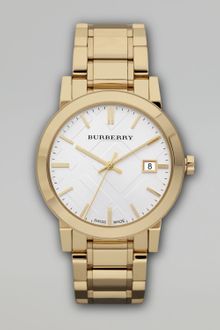 Burberry Check Sunray Watch  - Lyst