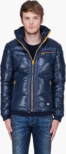 Diesel  Padded Hooded Weroxim Jacket - Lyst