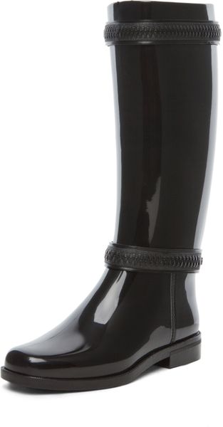 Givenchy Rain Boot in Black in Black - Lyst
