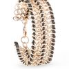 Mango Metal Mesh Bracelet in Gold (94) - Lyst
