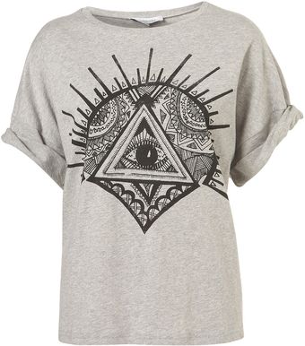 Topshop Shrine Tshirt By Illustrated People - Lyst