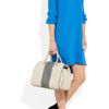 Victoria Beckham The Soft Victoria Leather and Watersnake Tote in White (forest) - Lyst