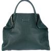 Alexander Mcqueen Leather Tote in Green - Lyst