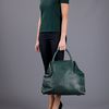 Alexander Mcqueen Leather Tote in Green - Lyst