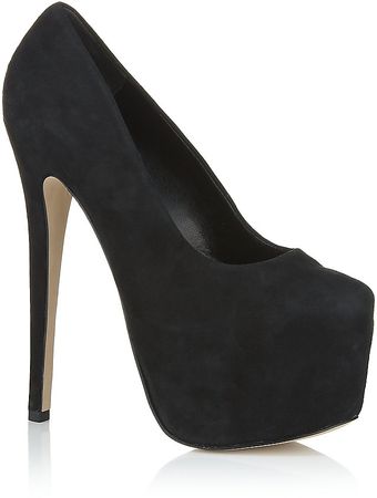 Carvela Kurt Geiger Ariel Suede Platform - Lyst