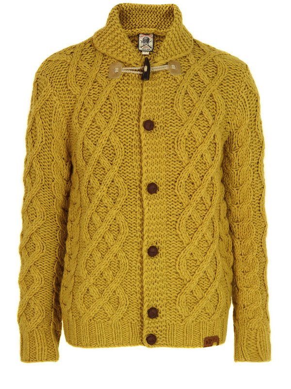 Diesel Lana Mustard Cardigan in Yellow for Men (mustard) Lyst