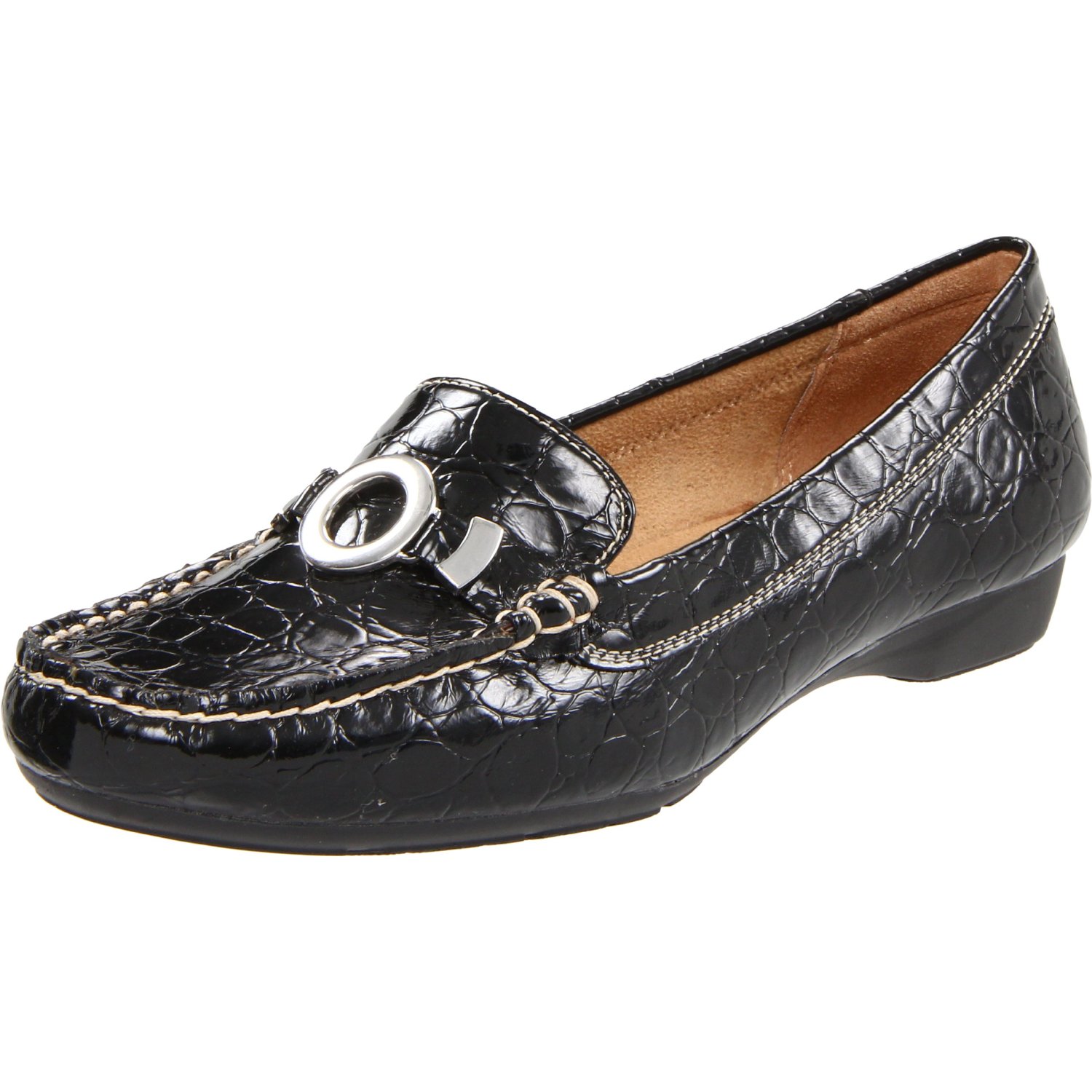 Naturalizer Naturalizer Womens Gabina Loafer in Black (black shiny ...