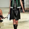 Proenza Schouler Ss Black Double Inverted Pleat Skirt in Black - Lyst