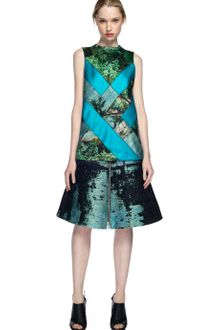 Proenza Schouler Ss Tree Scene Print Sleeveless Diamond Top - Lyst
