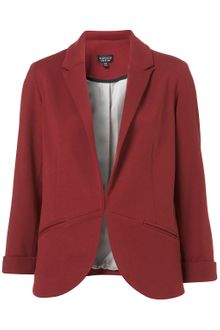 Topshop Ponte Boyfriend Blazer - Lyst