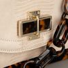 Tory Burch Tortoise Print Base Bag in Beige (sandy) - Lyst