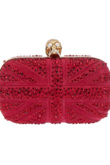 Alexander McQueen Skull Clutch - Lyst