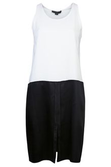 Alexander Wang Satin Exposed Seam Dress - Lyst