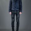 Balmain Padded Jacket in Blue for Men (navy) - Lyst