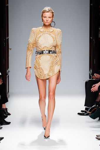 Balmain Spring 2013 Runway Look 30 - Lyst