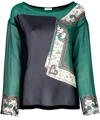 Dries Van Noten Chariot Top - Lyst