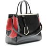Fendi  Crinkled Patent Leather Tote in Pink - Lyst