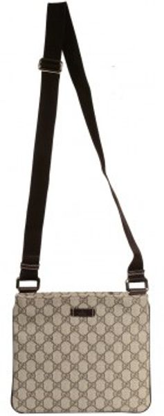 Gucci Flat Bag in Beige for Men - Lyst
