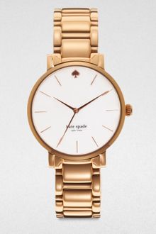 Kate Spade Gramacy Rose Goldtone Stainless Steel Watch - Lyst