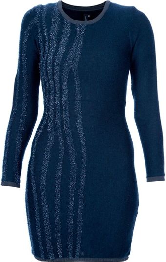 Mark Fast Hypno Stripe Bodycon Dress - Lyst