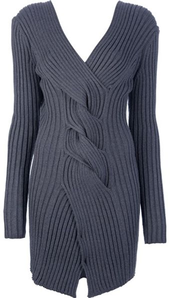 Mark Fast Rib Cable Dress - Lyst