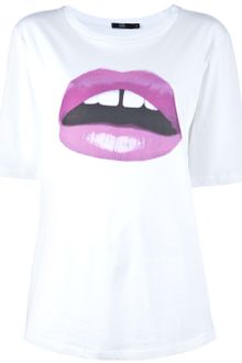 Markus Lupfer Lara Lip Oversized Tshirt - Lyst