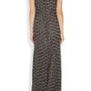 Missoni Metallic Crochetknit Maxi Dress in Gray - Lyst