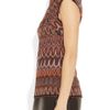 Missoni Crochetknit Top in Brown (multicolored) - Lyst