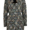 Missoni Diamond Bouclé Coat in Multicolor (multicolored) - Lyst