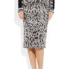 Missoni Knitted Pencil Skirt in Gray (multicolored) - Lyst