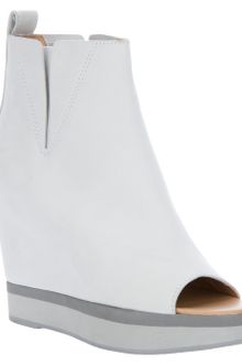 Mm6 By Maison Martin Margiela Wedge Ankle Boot - Lyst