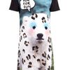 Moschino Cheap & Chic Bear Fur For Fun Shift Dress in Multicolor - Lyst